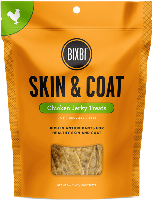 Bixbi Skin & Coat Chicken Breast Jerky Dog Treats