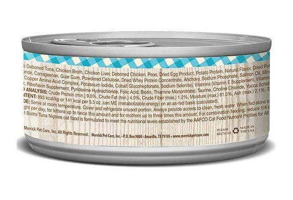 Merrick Purrfect Bistro Tuna Nicoise Grain Free Canned Cat Food