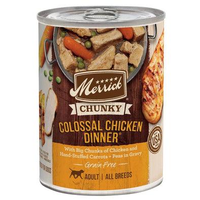 Merrick Grain Free Chunky Colossal Chicken Dinner Canned Dog Food