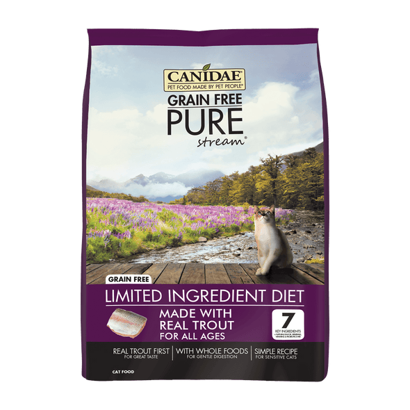 Canidae Grain Free PURE Stream with Trout Dry Cat Food