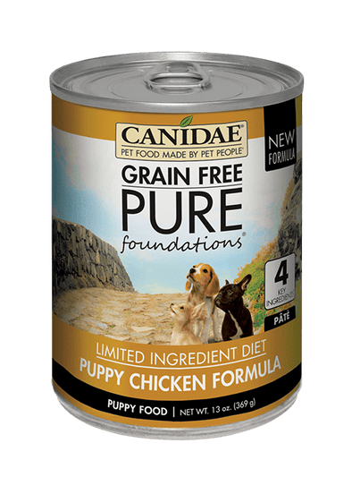 Canidae Grain Free PURE Foundations Canned Puppy Formula Dog Food