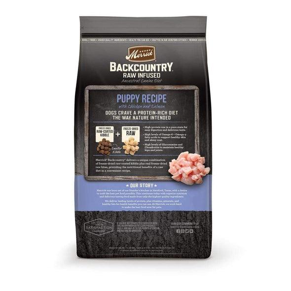 Merrick Backcountry Raw Infused Grain Free Puppy Recipe Dry Dog Food