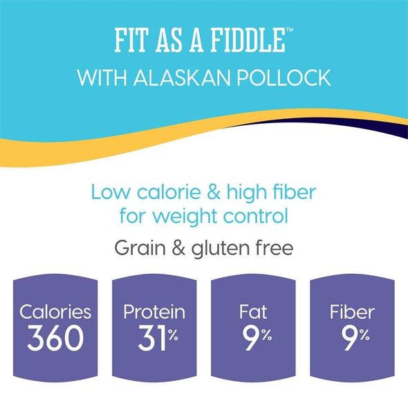 Solid Gold Fit as a Fiddle Grain Free Adult Alaskan Pollock Recipe Dry Cat Food