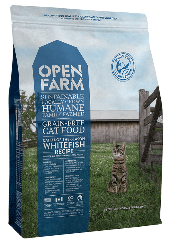 Open Farm Grain Free Catch of the Season Whitefish Recipe Dry Cat Food