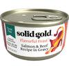 Solid Gold Flavorful Feast Grain Free Salmon & Beef in Gravy Recipe Canned Cat Food