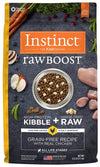 Instinct Raw Boost Grain Free Recipe with Real Chicken Natural Freeze-Dried Raw + Kibble Dry Dog Food