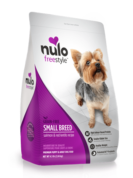 Nulo Freestyle Grain Free Small Breed Salmon and Red Lentil Recipe Dry Dog Food