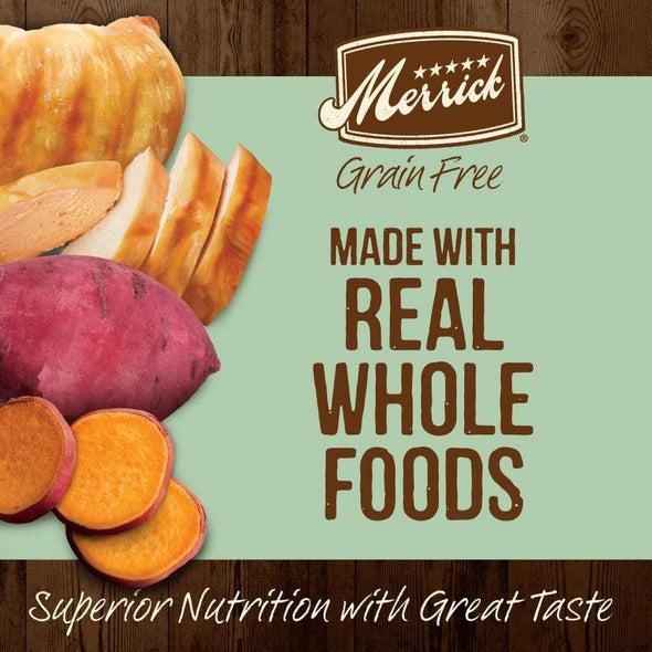 Merrick Grain Free Senior Real Chicken & Sweet Potato Recipe Dry Dog Food