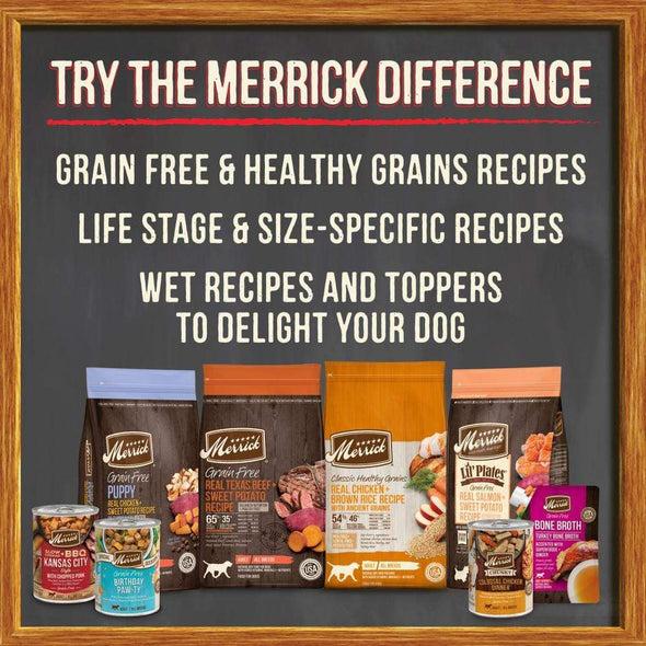 Merrick Grain Free Senior Real Chicken & Sweet Potato Recipe Dry Dog Food