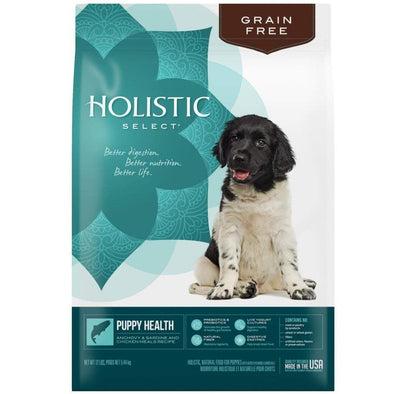 Holistic Select Natural Grain Free Puppy Recipe Anchovy, Sardine and Chicken Meal Dry Dog Food