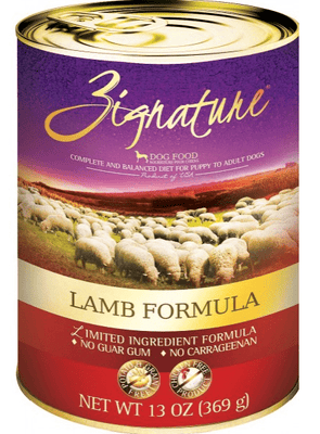 Zignature Limited Ingredient Diet Grain Free Lamb Recipe Single Canned Dog Food