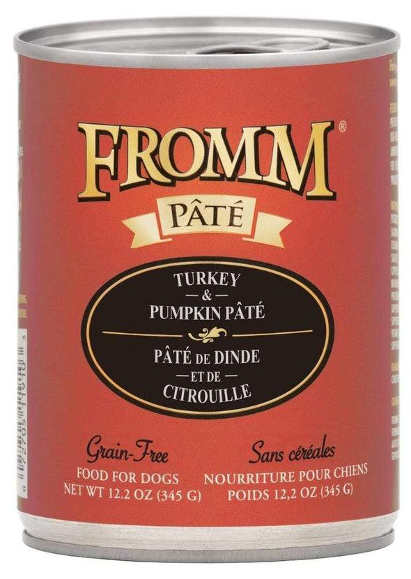 Fromm Grain Free Turkey & Pumpkin Pate Canned Dog Food