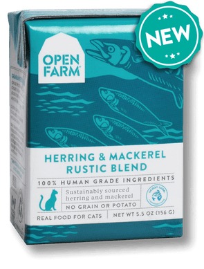 Open Farm Grain Free Herring & Mackerel Recipe Rustic Blend Wet Cat Food