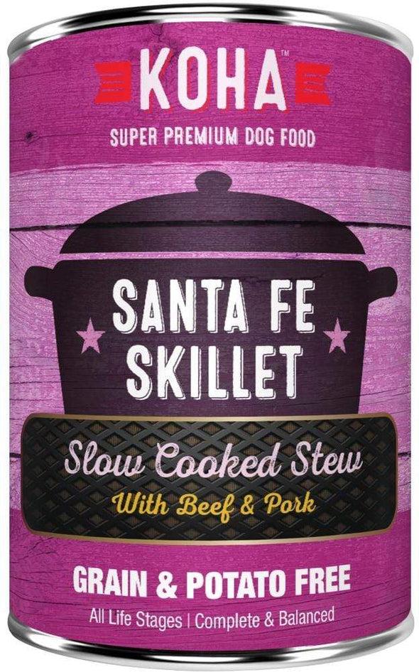 KOHA Grain & Potato Free Santa Fe Skillet Slow Cooked Stew with Beef & Pork Canned Dog Food