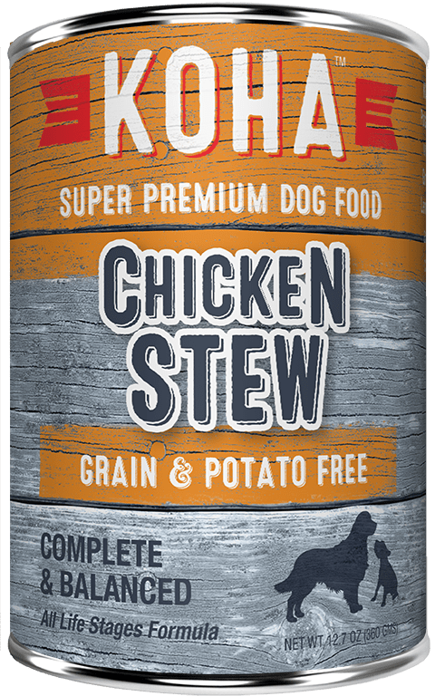 KOHA Grain & Potato Free Chicken Stew Canned Dog Food