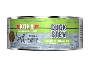 KOHA Grain & Potato Free Duck Stew Canned Cat Food