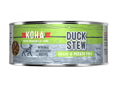 KOHA Grain & Potato Free Duck Stew Canned Cat Food