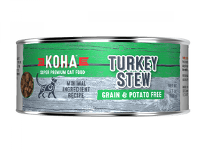 KOHA Grain & Potato Free Turkey Stew Canned Cat Food