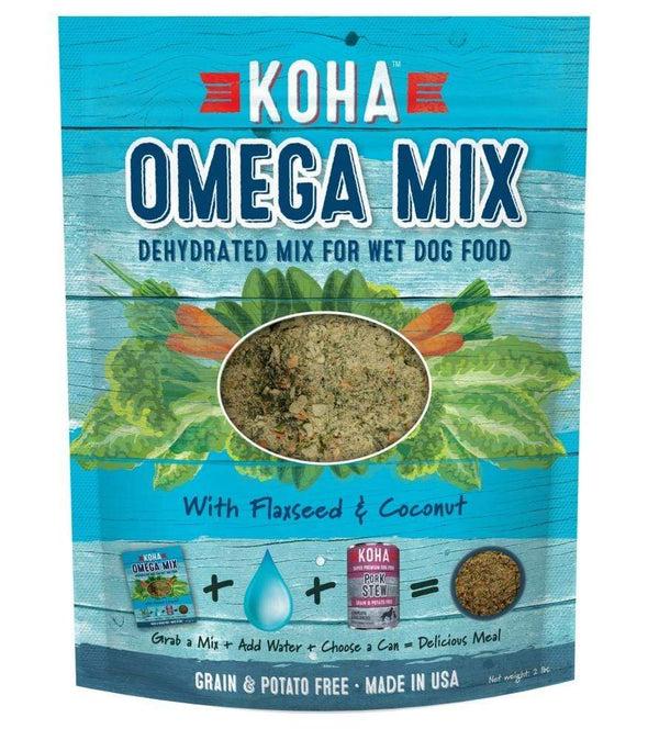 KOHA Omega Mix Healthy Skin & Coat Recipe Dehydrated Mix for Wet Dog Food