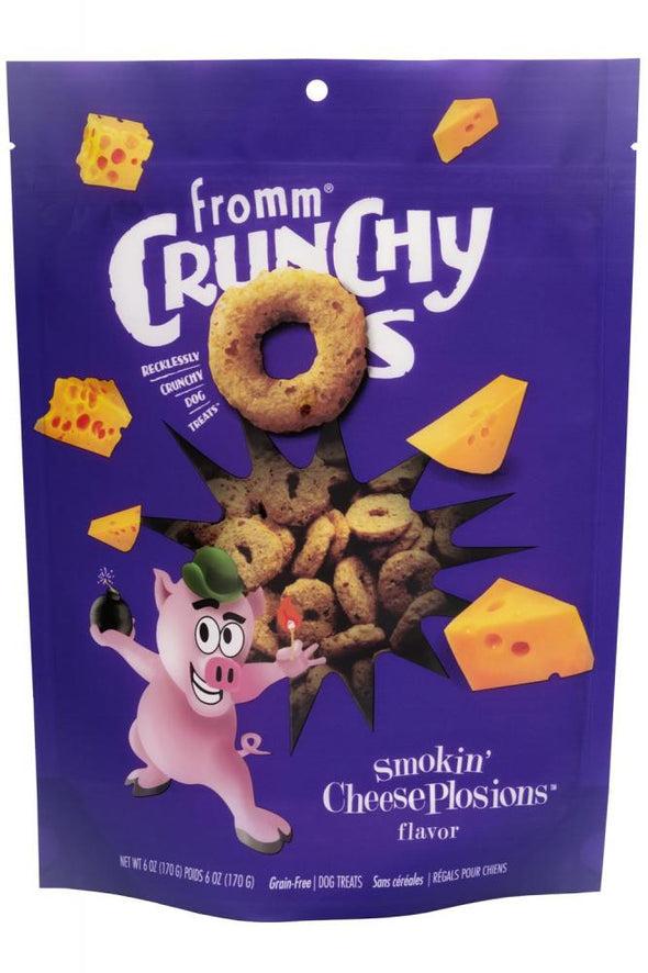 Fromm Grain Free Crunchy O's Smokin' CheesePlosions Dog Treats