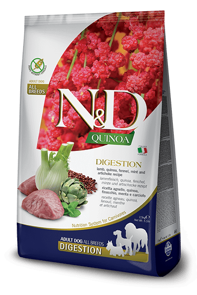 Farmina Pet Foods Adult Digestion Lamb Quinoa Fennel & Mint Formula Dry Dog Food