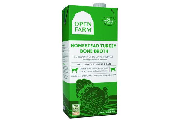 Open Farm Turkey Bone Broth for Dogs & Cats