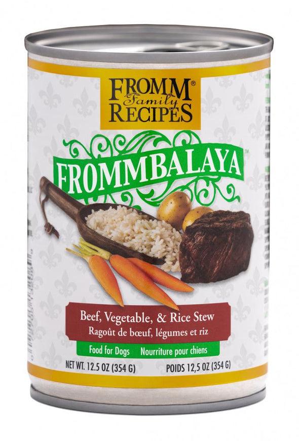 Fromm Frommbalaya Beef, Vegetable, & Rice Stew Canned Dog Food