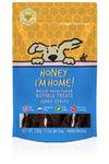 Honey I'm Home Natural Honey Coated Jerky Strips Buffalo Dog Treats