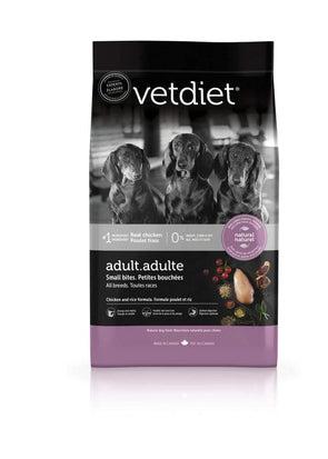 Vetdiet Chicken & Rice Formula Adult Small Bites All Breeds Dry Dog Food
