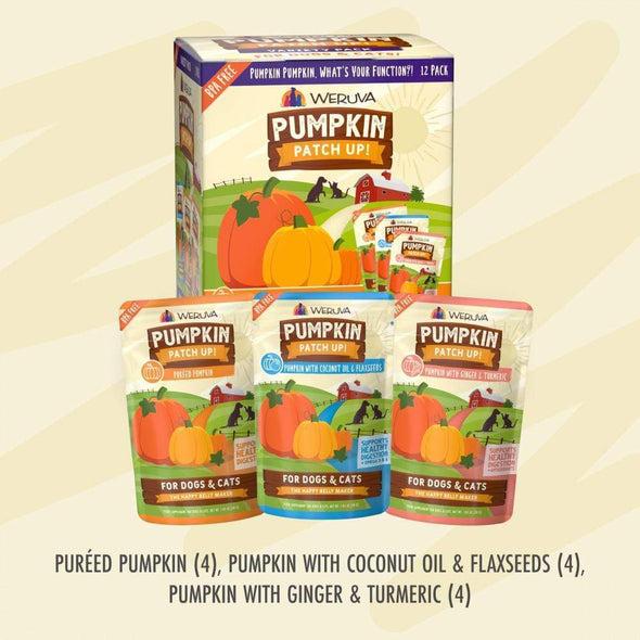 Weruva Pumpkin Patch Up! Pumpkin Pumpkin What's Your Function Variety Pack Dog & Cat Wet Food Supplement