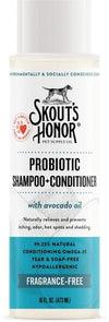 Skouts Honor Probiotic Shampoo Conditioner Fragrance-Free