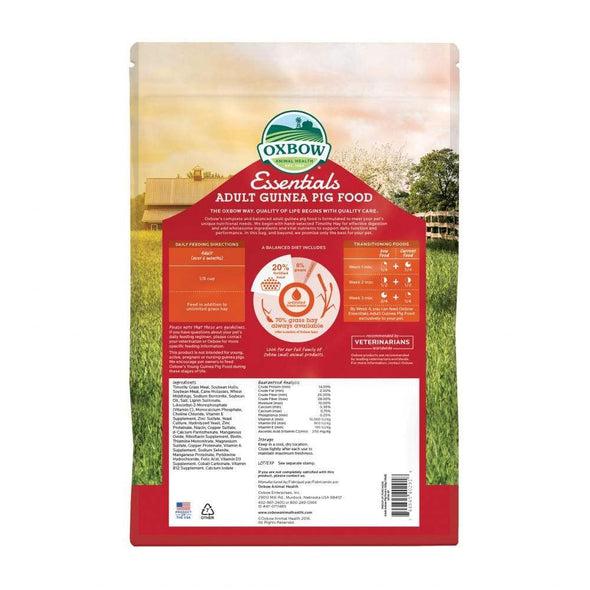 Oxbow Animal Health Essentials Adult Guinea Pig Food All Natural Adult Guinea Pig Pellets