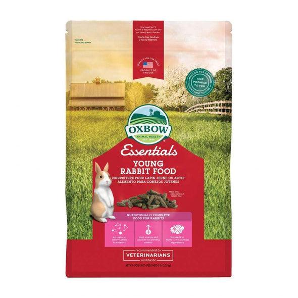 Oxbow Animal Health Essentials Young Rabbit Food All Natural Rabbit Pellets