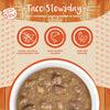 Weruva Classic Cat Stews! Taco Stewsday with Beef Chicken & Salmon in Gravy Canned Cat Food