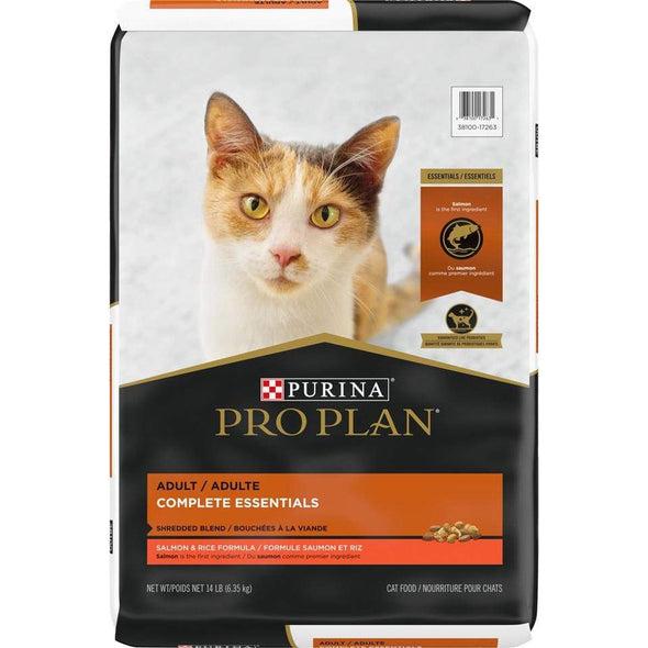 Purina Pro Plan Shredded Blend Salmon & Rice Formula With Probiotics High Protein Dry Cat Food