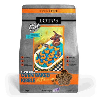 Lotus Small Bites Grain Free Duck Recipe For Dogs