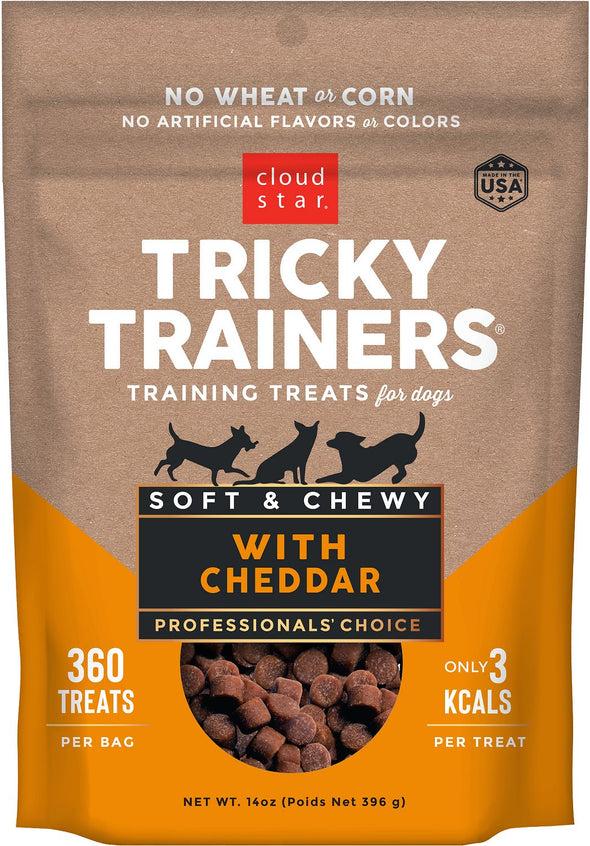 Cloud Star Chewy Tricky Trainers Cheddar Dog Treats