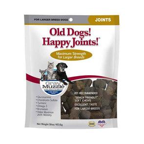 Ark Naturals Gray Muzzle Old Dogs! Happy Joints! Maximum Strength for Larger Breeds