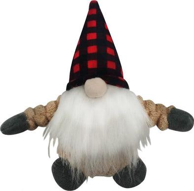 Tall Tails Plush Gnome Holiday Toy for Dogs