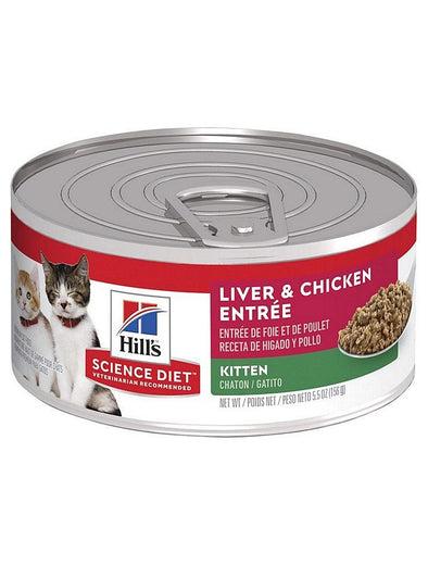 Hill's Science Diet Kitten LIver/Chicken Entree for Cats