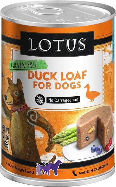 Lotus Grain Free Duck Loaf For Dogs