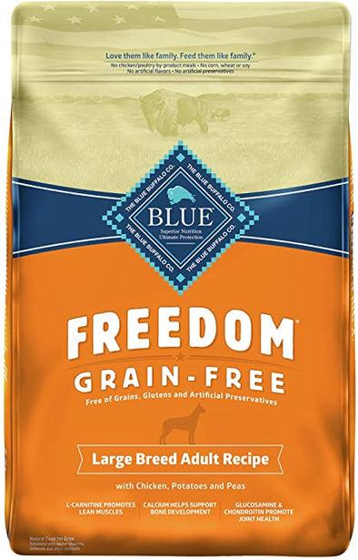 Blue Buffalo Freedom Grain Free Chicken Recipe Large Breed Adult Dry Dog Food
