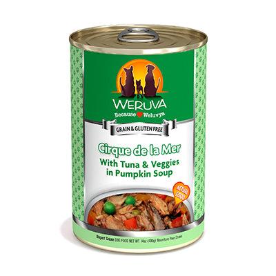 Weruva Cirque de la Mer with Tuna & Veggies in Pumpkin Soup Canned Dog Food