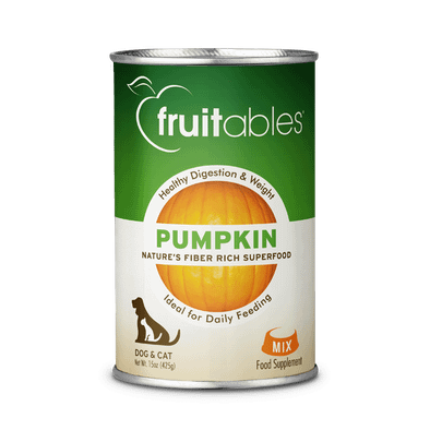 Fruitables Pumpkin Digestive Supplement for Cats and Dogs
