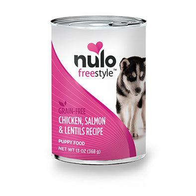 Nulo Freestyle Puppy Grain Free Chicken, Salmon & Lentils Recipe Canned Dog Food