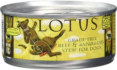 Lotus Grain Free Beef & Asparagus Stew For Dogs