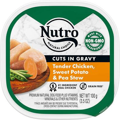 Nutro Tender Chicken Stew Cuts in Gravy for Adult Dogs