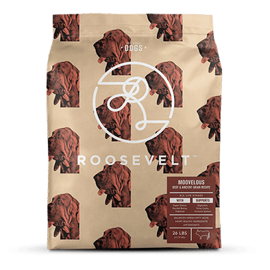 Roosevelt Moovelous Beef & Ancient Grain Recipe Dry Dog Food