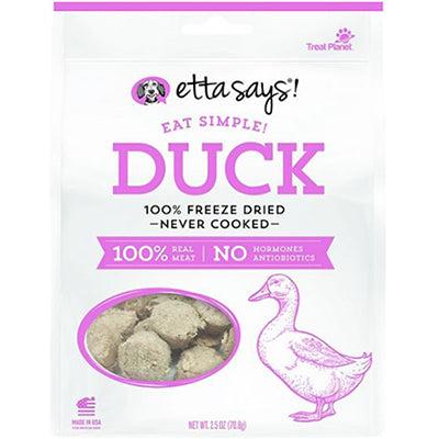 Etta Says Eat Simple! Duck Freeze-Dried Raw Dog Treats