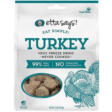 Etta Says Eat Simple! Turkey Freeze-Dried Raw Dog Treats
